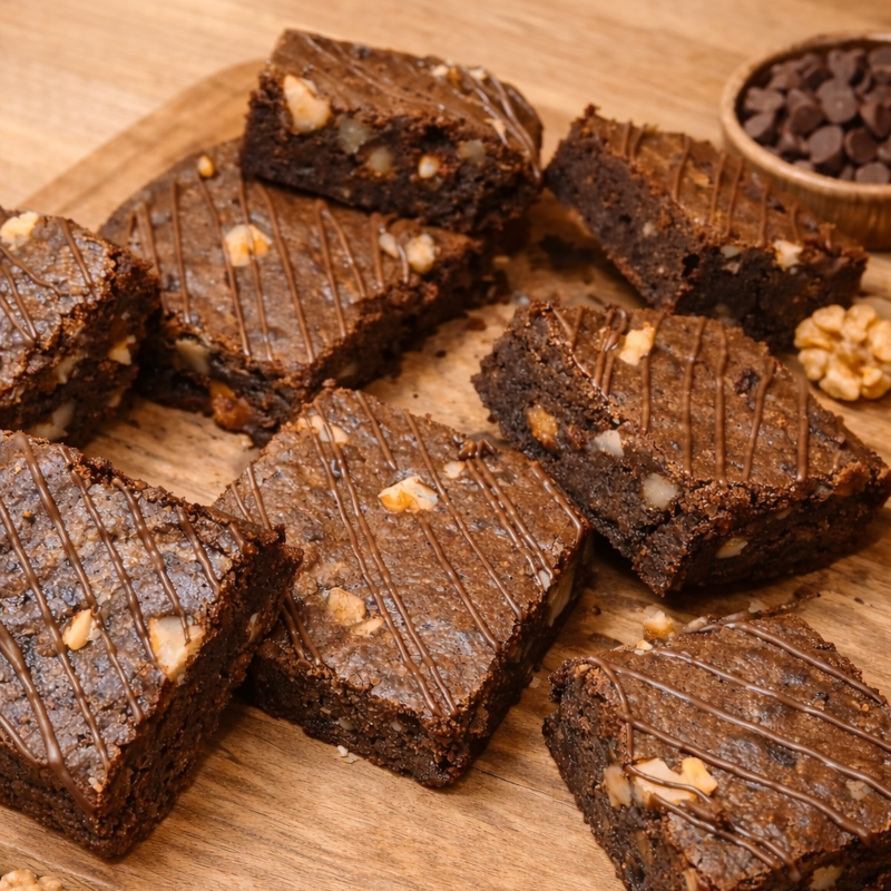 Brownie aux noix