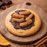 Cookie chocolat noir / orange
